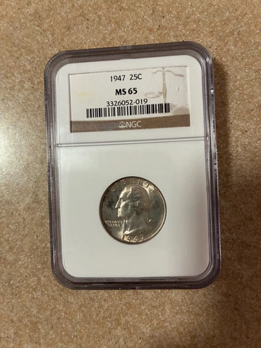 1947-P Washington Quarter — photo from another recent sale