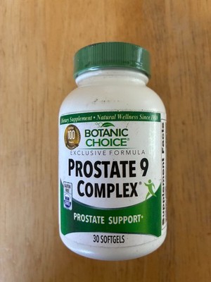 Botanic Choice Prostate 9 Complex  Prostate Dietary Supplement, 30 Softgels