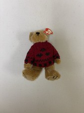 TY Beanies Attic Treasure Jointed Bear w/ Sweater New w/ Tag Bearkhardt