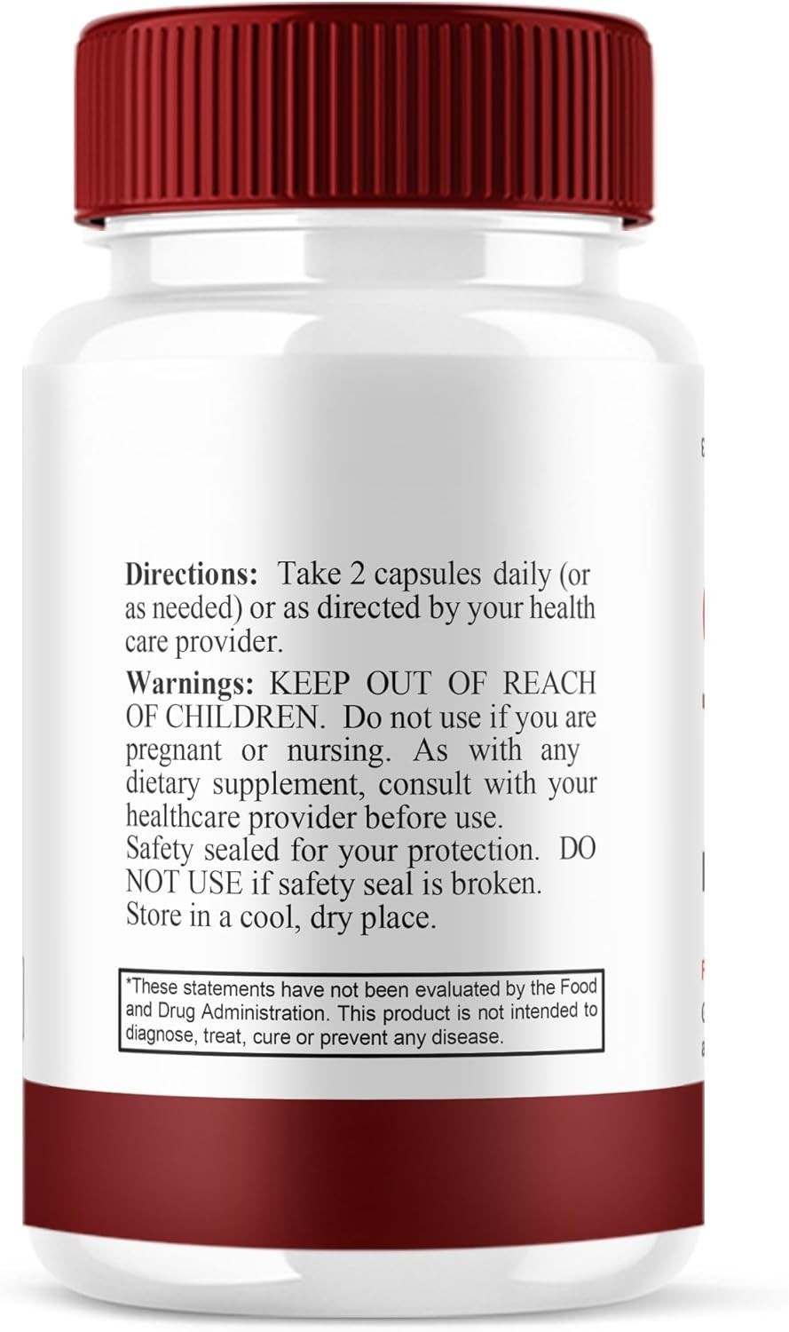 Glyco Thrive  Health Support Capsules - Balanced Energy Formula, 60 Count thumbnail 10