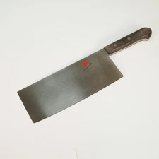 Vintage Martin Yan Signature Chef's Knife Cleaver Yan Can Cook  Made in Japan!