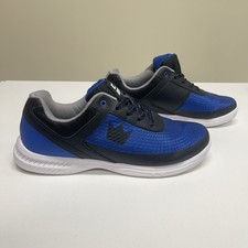 Brunswick Bowling Shoes Men 10 US Royal Blue Black Frenzy Lightweight Comfort