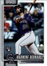 2026 Topps #55 Warming Bernabel Rainbow Foil