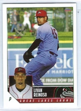 2024 Great Lakes Loons (Class A-Los Angeles Dodgers) Livan Reinoso