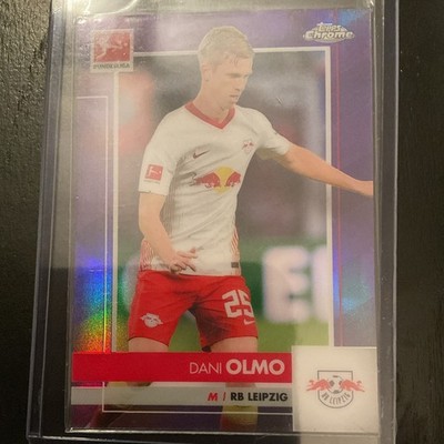 Topps Chrome Bundesliga Dani Olmo Purple Refractor #56 RB Leipzig 023/299