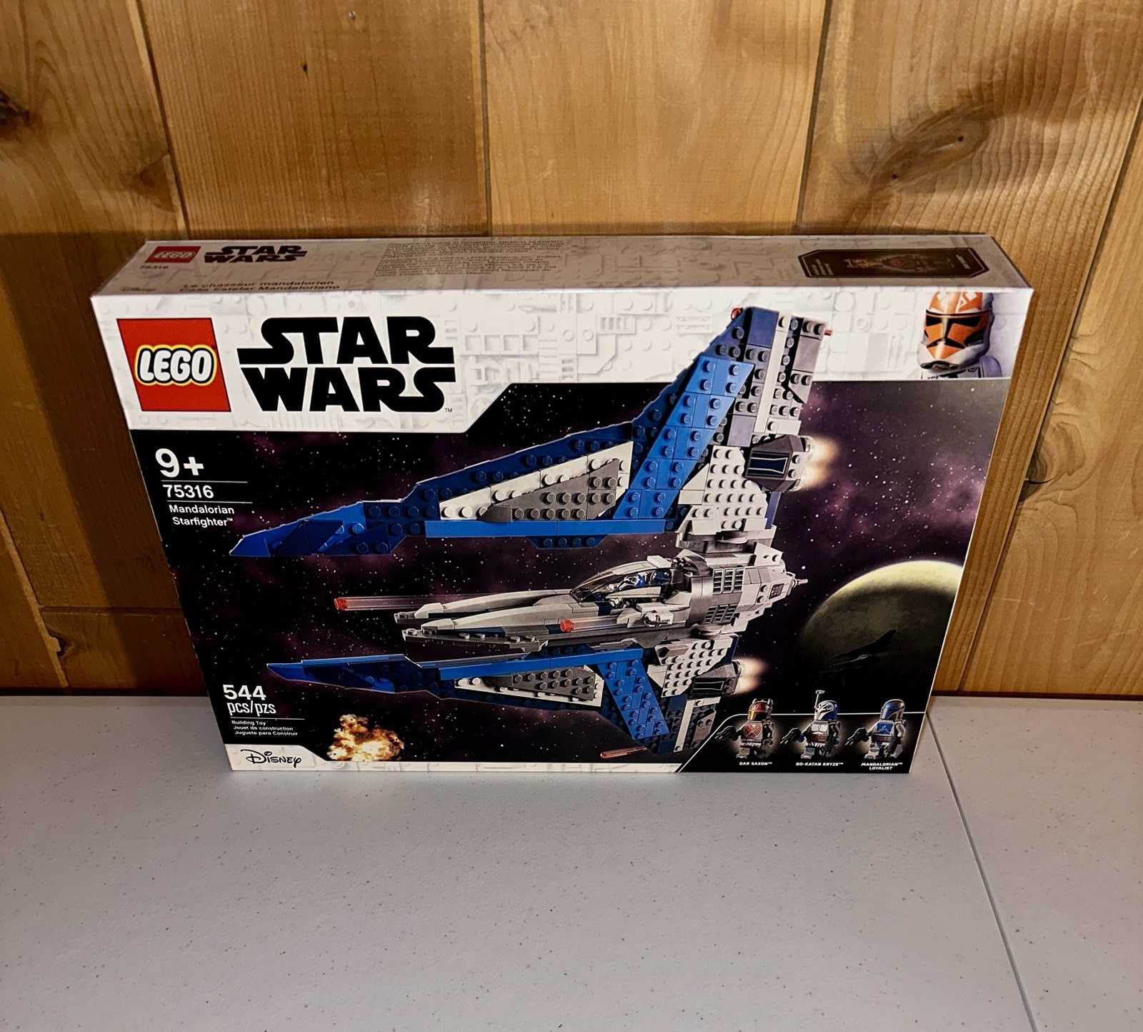 LEGO Star Wars 75316 Mandalorian Starfighter Building Toy 544 pcs NEW