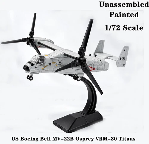 1/72 US MV-22B Osprey VRM-30 Titans Painted Unassembled Model