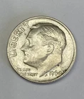 1964 P Roosevelt Dime 10c - Excellent Details - Philadelphia 90% US Silver Coin