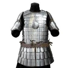 Medieval Plate Armor Ottoman Byzantine Celtic Viking Lamellar Steel Bringandine
