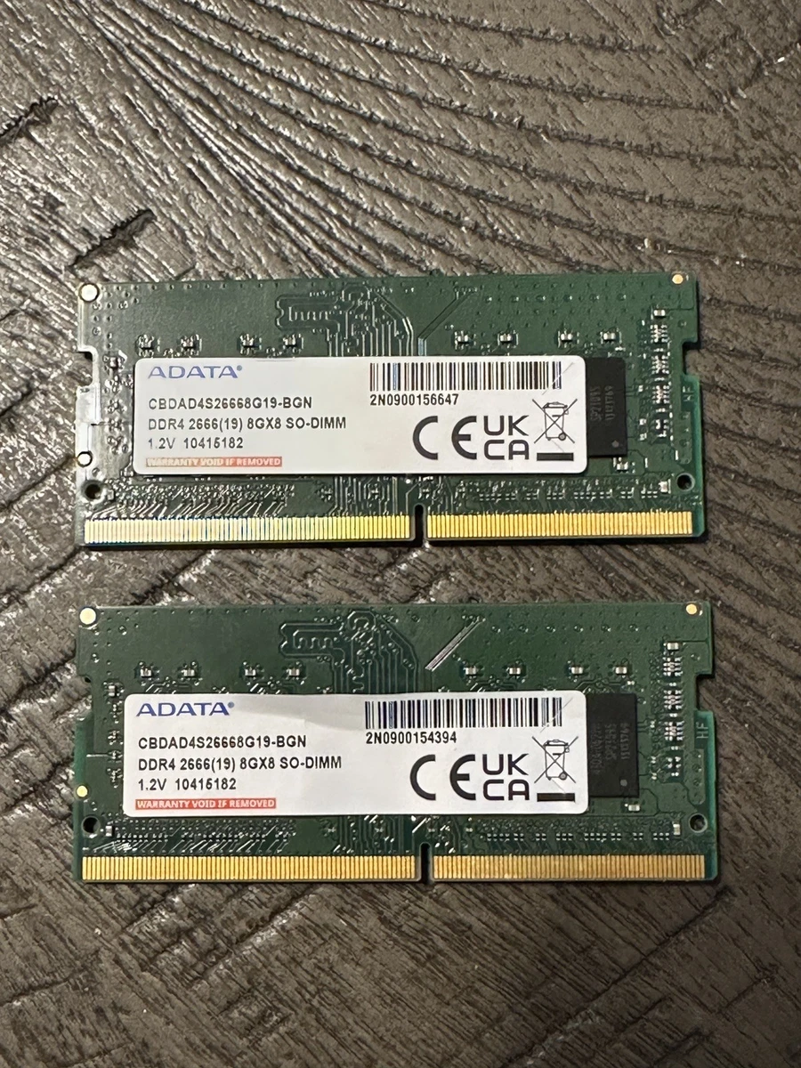 ADATA PC4-21300 (DDR4-2666) Bus Speed Computer RAM 8 GB Capacity