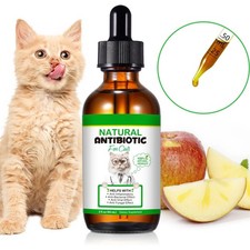 Natural Antibiotic for Cats Pet Supplements Immune Allergy Relief Multivitamin