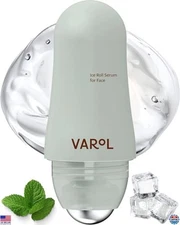 Cooling Face Roller Serum for Depuffing, Hydrating & Pore Tightening 1.69 Fl Oz