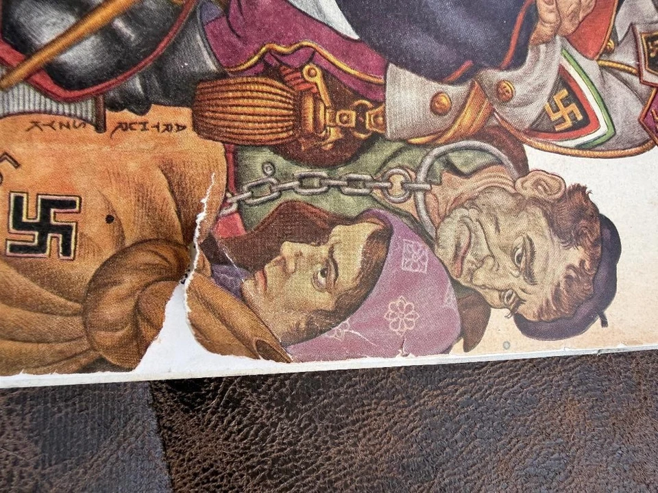 Colliers Magazine February 27, 1943 Issue. RARE WW2, Hitler Cover--GREAT GIFT - Image 4 of 4