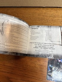 Tomb Raider the Last Revelation & Chronicles. Sega Dreamcast Manuals Only