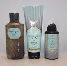Bath Body Works Men's Shop Distiller's Gin Body Cream, Spray 3 in 1 Wash