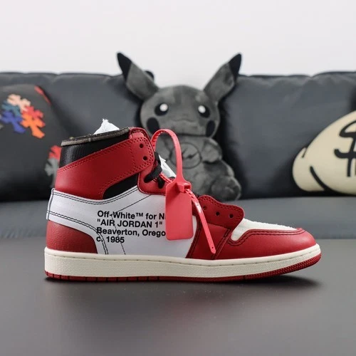 Talla 7-13 Jordan 1 Retro OG x Off-White High Chicago AA3834-101 Nuevo Foto 2 de 4
