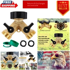 Hose Splitter 2 Way Heavy Duty Garden Hose Splitter Water Hose Splittery Connect