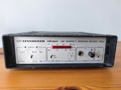 Sennheiser Mikroport UHF Diversity Receiver EM 2003 HiDyn  Rare!