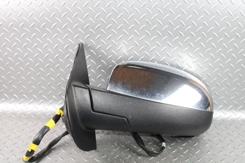 09-14 Tahoe Chrome Cap Driver Side Left LH Power Door Mirror Blind Spot OEM WTY