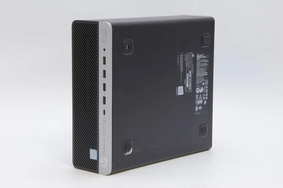 HP ProDesk 600 G3 SFF Intel Core i3 7th Gen CPU 8GB 512GB SSD Windows 11 Pro - Image 3 of 4