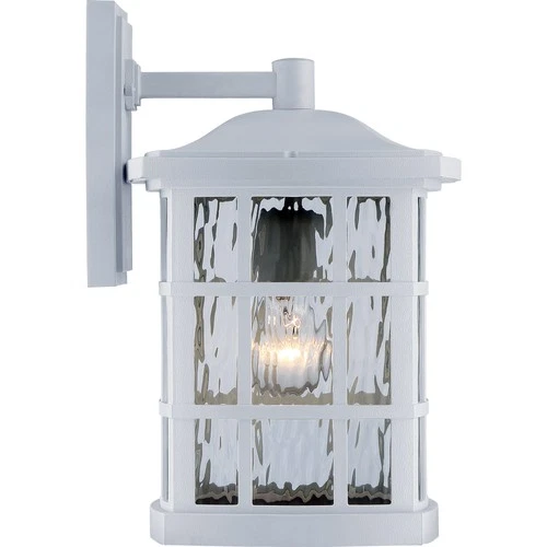 Quoizel SNN8409 Stonington 1 Light 16" Tall Outdoor Wall Sconce - Black - Picture 9 of 10
