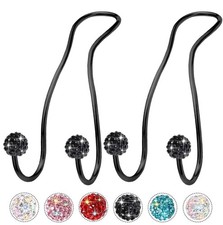 Bling Purse Hook for Car Headrest, Upgraded Cute Car Seat Hooks for Bag Handb...