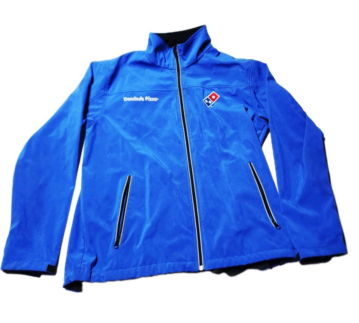 ジャケット・アウター LABORATORI ITALIANI 44 JK Domino's Pizza Employee Jacket Mens M Full Zip Waterproof Workwear
