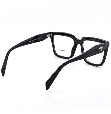 小物 archive PRADA llic Eyewear PRADA SYMBOLE PRA19V Black Triangle Logo Iconic Eyeglass Optical