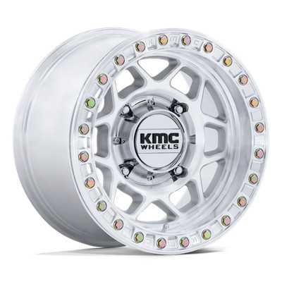 KMC Powersports Wheels Rim KS241 TORX BEADLOCK 15X7 4X156 ET38 115.1CB Machined