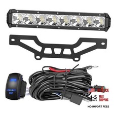 X3 Shock Tower Light Bar Mount Compatible with Can White-W/Harness-Spot Beam
