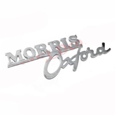 Morris Oxford Serie 5 & 6 Kofferraumdeckel Abzeichen Motiv verchromt reproduz...