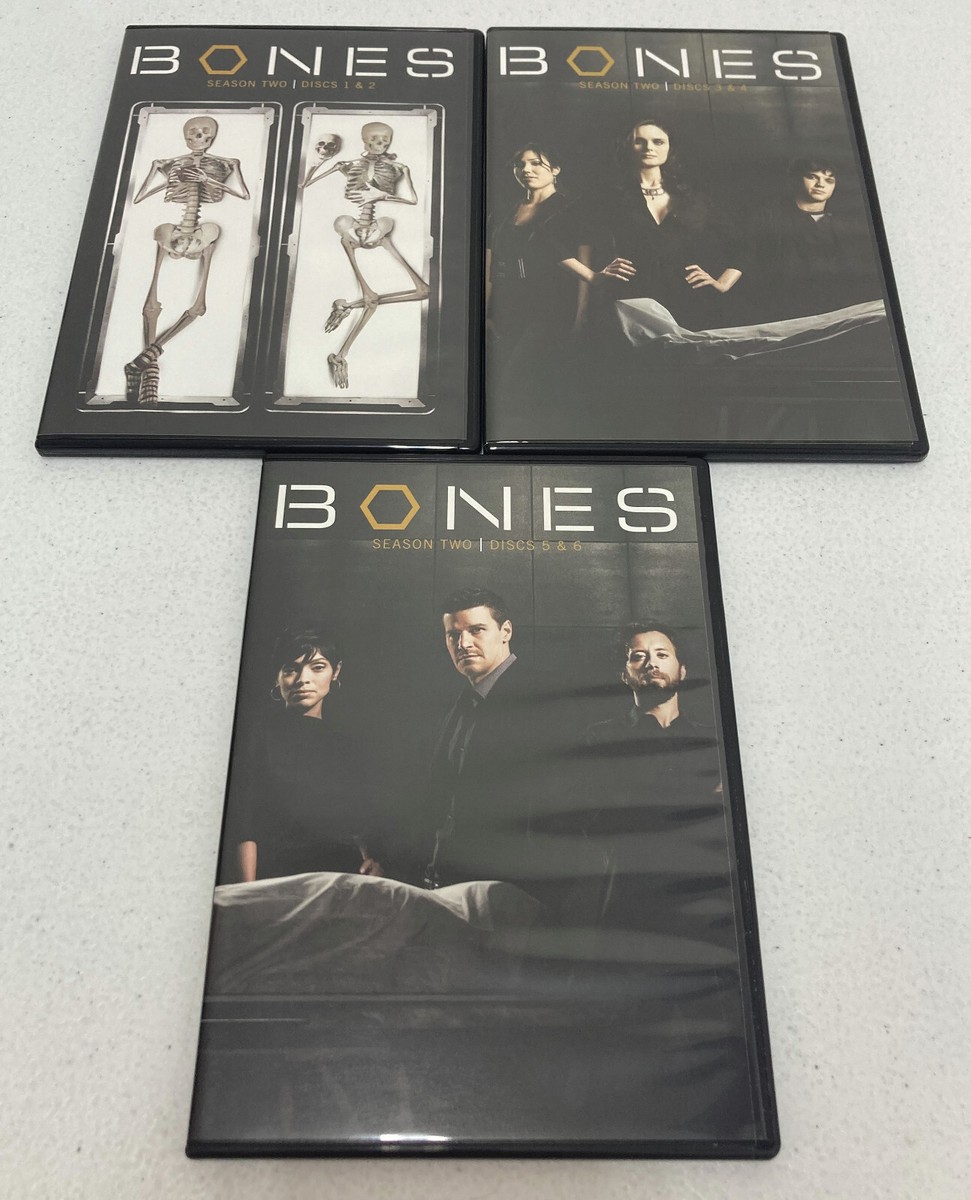 Bones / Season 1, 2, & 5 (16 Disc DVD Set) Emily Deschanel | eBay