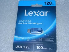 new Lexar 128GB JumpDrive E32c USB 3.2 gen 1 type-c c jump drive 128 gb 3.0 32c
