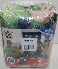 Franco Kids WWE ARMAGEDDON Twin/Full REVERSIBLE Comforter  Sham Set NEW IN BOX