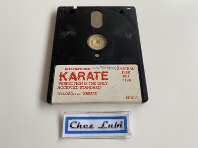 Jeu amstrad cpc 464 international karaté - Jeux vidéo
