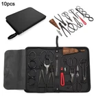 Bonsai Tool Kit 10PCS Set Carbon Steel Shear Cutter Scissor Wire Plant Garden...