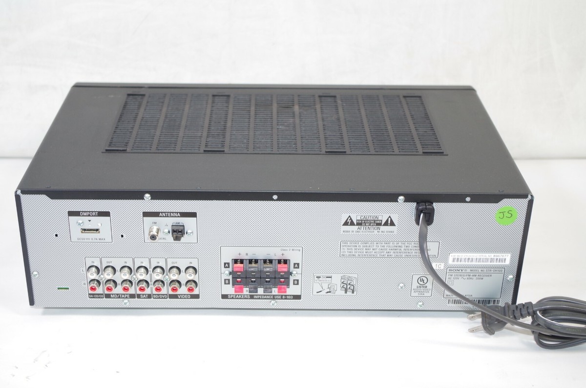Sony STR-DH100 FM/AM 200W Stereo Receiver Used Tested No