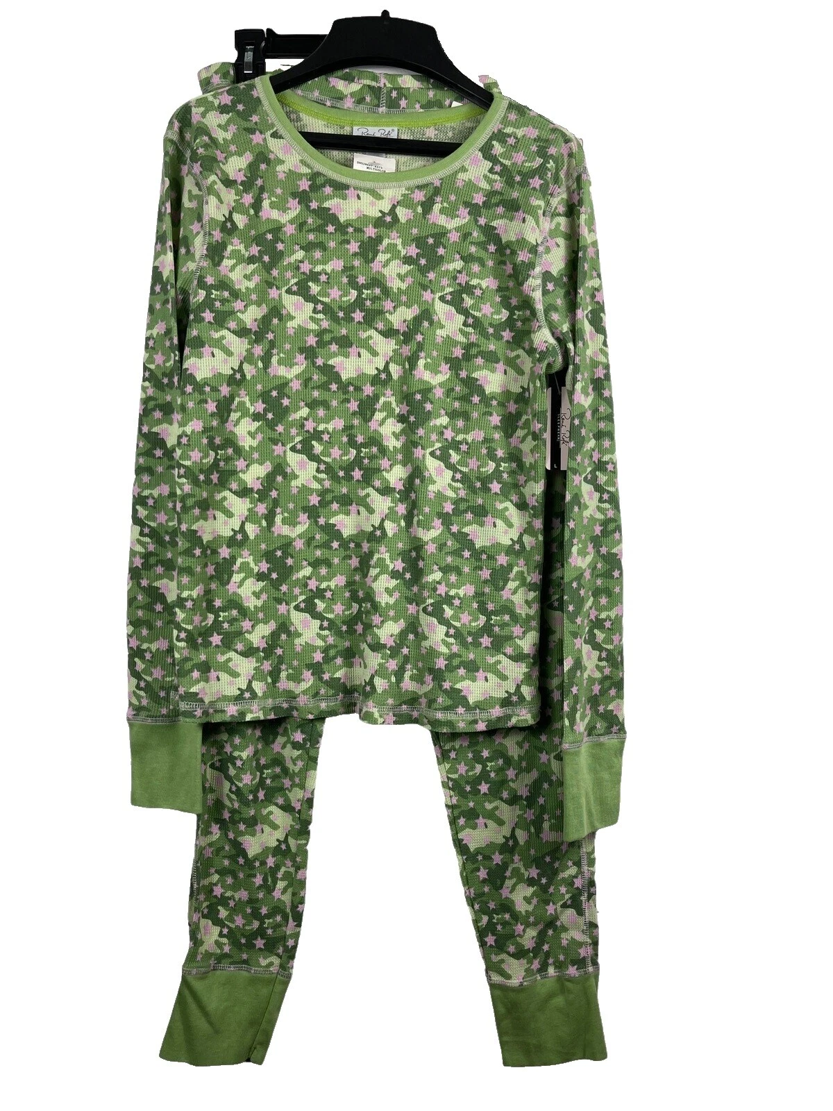 Pijamas y batas de camuflaje de algodón para mujeres