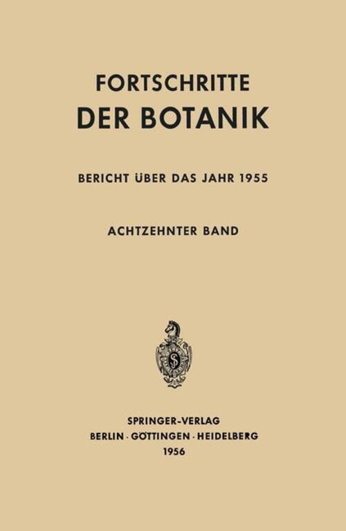 Thumbnail - Ernst Gäumann (u. A.) | Bericht Über Das Jahr 1955 | Taschenbuch |