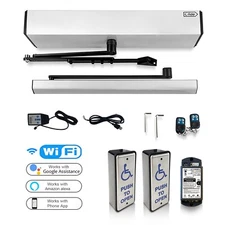 Olidesmart Wireless Handicap Electric Door Opener with Narrow Push Button