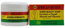 African Queen Super Strength Cream 8 oz + Super Beauty Soap 200 gms