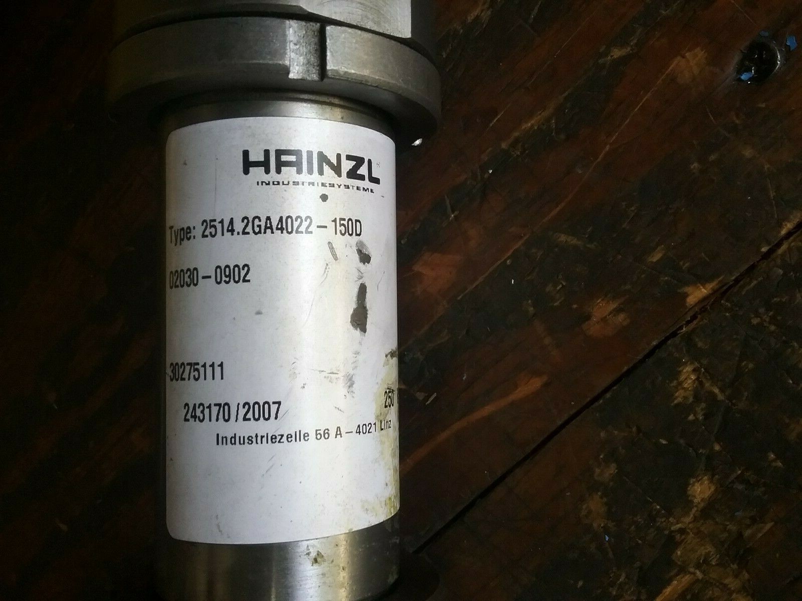 Hainzl 2514.2GA4022150D/TOR003 LAG, 250 bar, Measuring Hydraulic