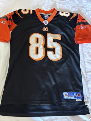 Reebok Cincinnati Bengals Jersey Mens Size XL +2 Chad Johnson Ocho Cinco