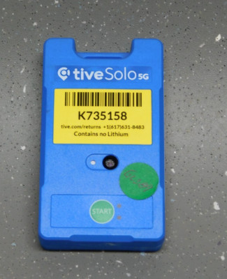 Tive Solo 5g TT-7100 Temperature Humidity Location Tracker Data Logger
