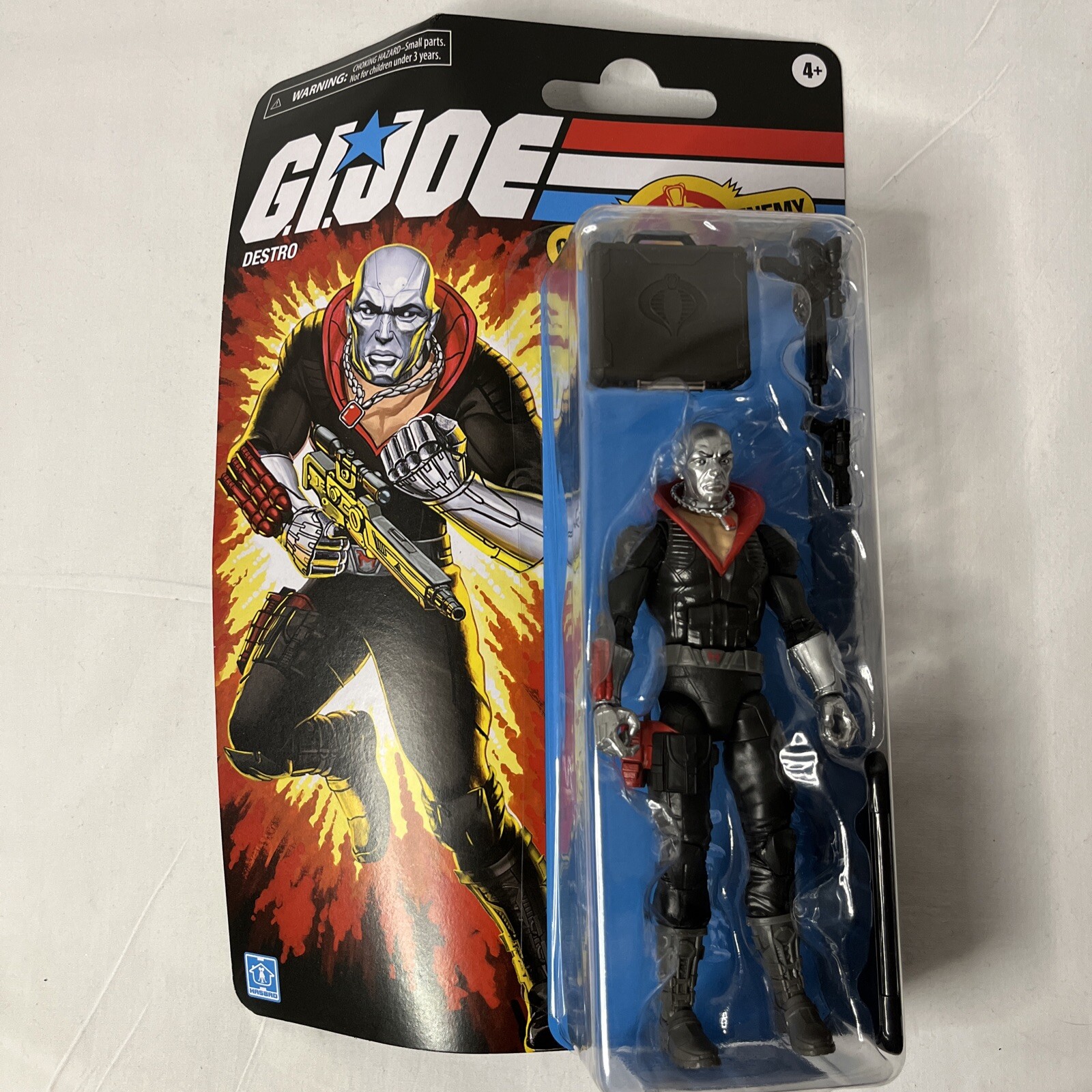 G.I. Joe Classified Series DESTRO Retro Exclusive 6” Figure Sealed ~ Read