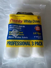 **NEW** Purdy White Dove Paint Roller Covers Latex & Oil Based Paints