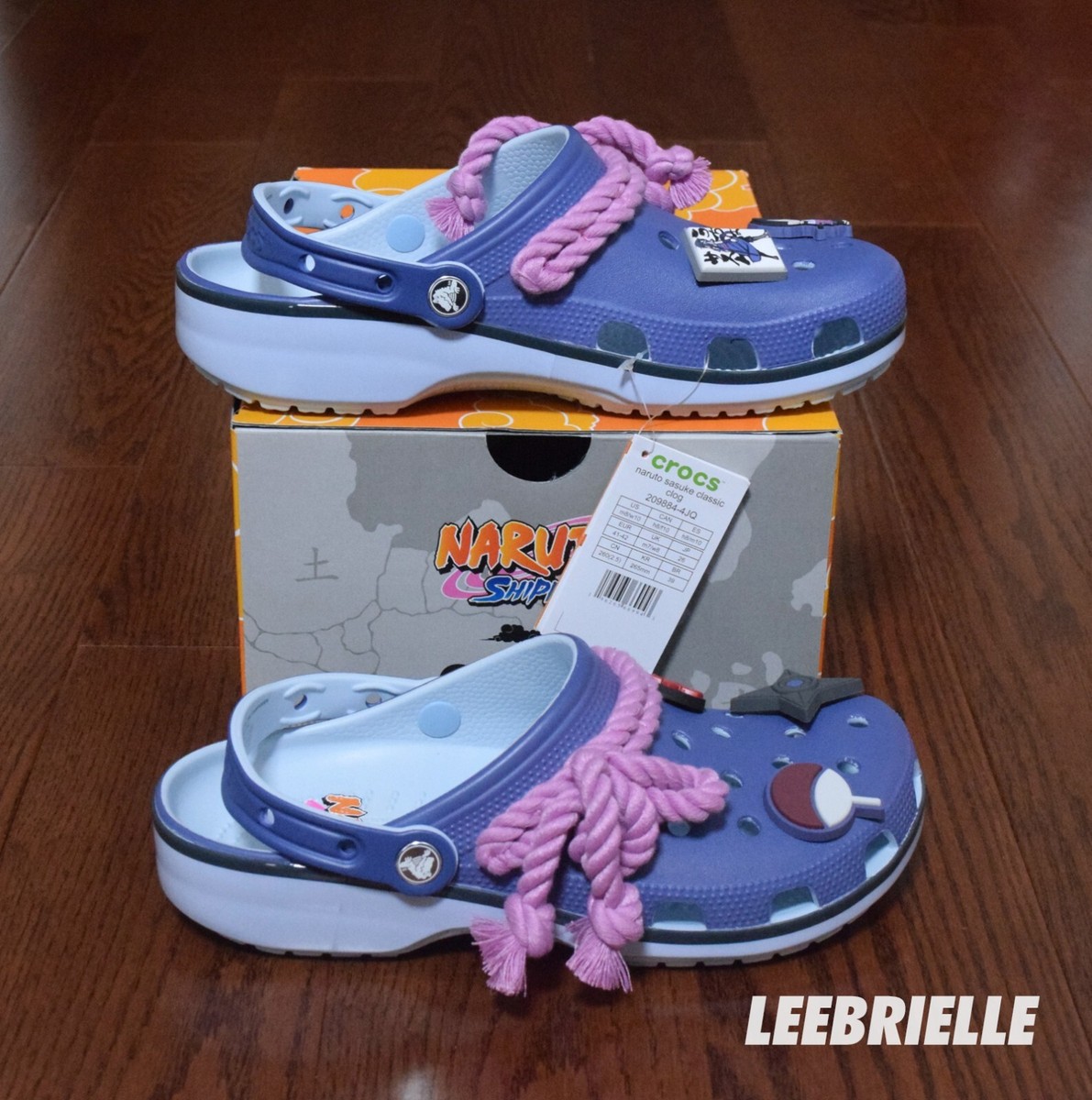 NARUTO クロックス　サスケ Naruto Sasuke Classic Clog - Crocs