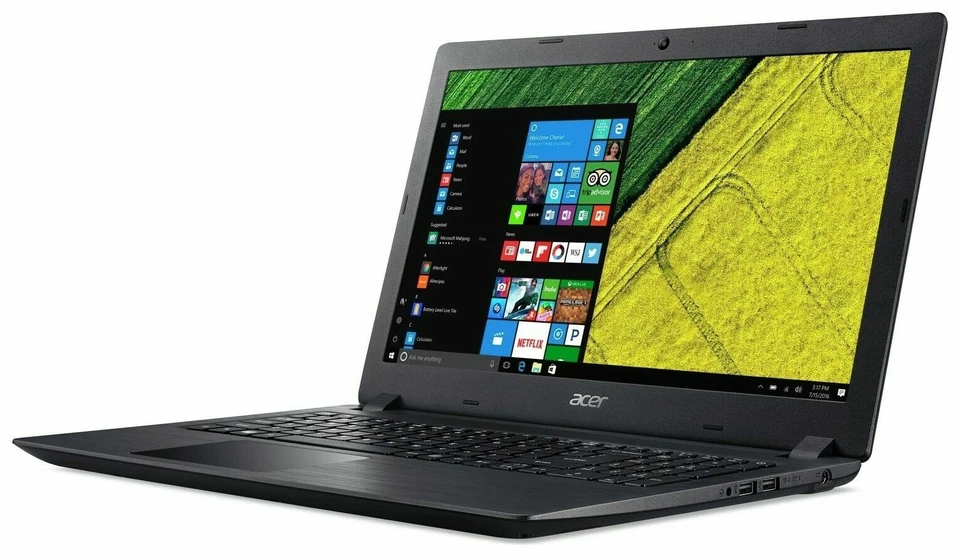 Acer Aspire 3 15.6 Inch AMD E2 8GB RAM 1TB HDD AMD Radeon R2 Laptop - Black - Image 3 of 4