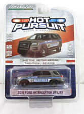 2016 FORD INTERCEPTOR UTILITY - TOMBSTONE  * NEW Greenlight* Hot Pursuit Marshal