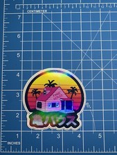 1PC Cartoon stickers Holographic Film. Waterproof and scratch-resistant sticker.